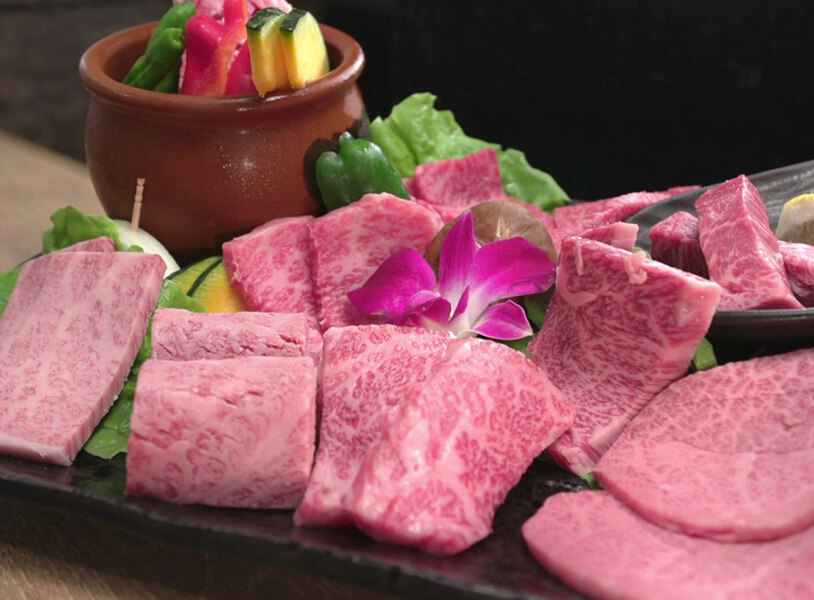 Meat Dining KITAGAWA GYUJIのテレビコマーシャルイメージ写真